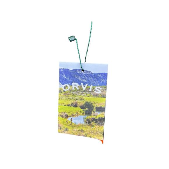 Orvis Heavyweight Flannel Shirt Jacket Shacket Green Plaid Pockets Sz. XXL New - Picture 5 of 14